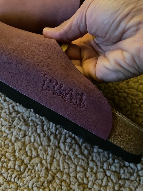 Birkis Amsterdam Plum Leather Slip-On Clog size 40! - Picture 13 of 13